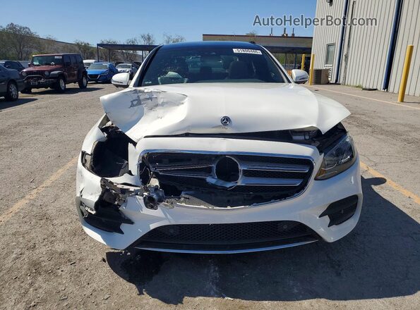 WDDZF4JB6KA563909 2019 MERCEDES-BENZ E White წინა ხედი
