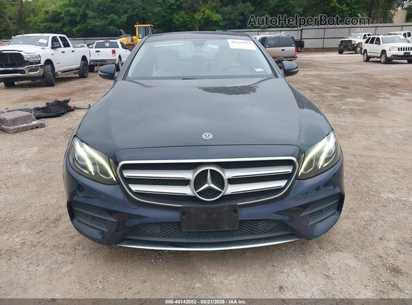 WDDZF4JB7JA317871 2018 MERCEDES-BENZ E-CLASS Blue Սալոնի հետևի տեսք