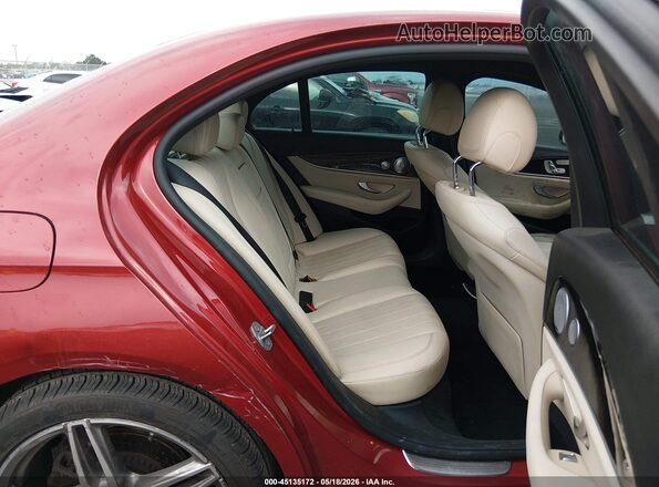 WDDZF4JB8HA119164 2017 MERCEDES-BENZ E-CLASS Red Widok naklejki z numerem VIN