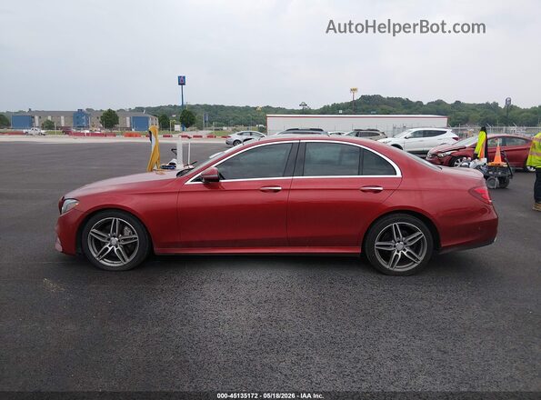 WDDZF4JB8HA119164 2017 MERCEDES-BENZ E-CLASS Red Widok wnętrza 360 stopni