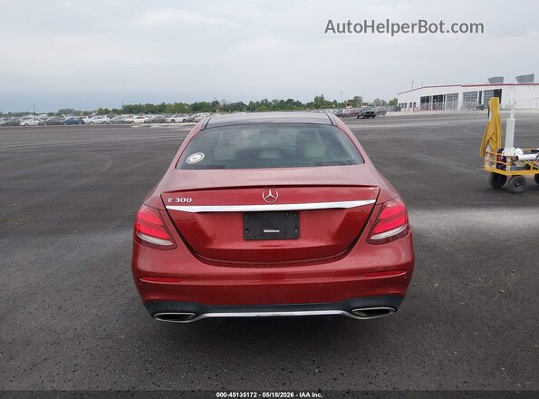 WDDZF4JB8HA119164 2017 MERCEDES-BENZ E-CLASS Red 