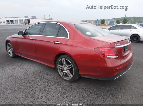WDDZF4JB8HA119164 2017 MERCEDES-BENZ E-CLASS Red Tył lewy