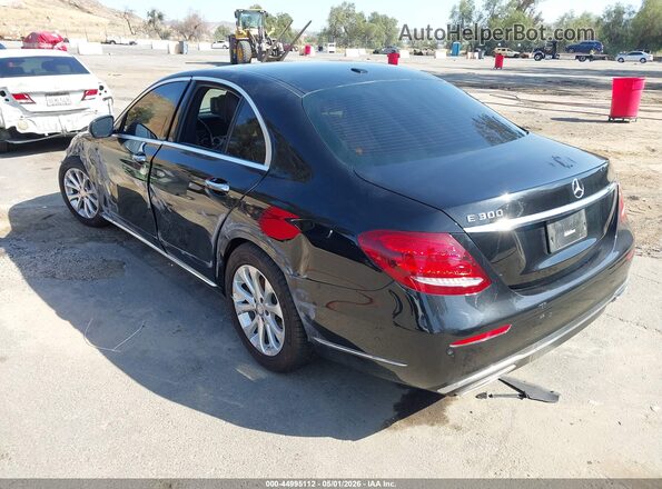WDDZF4JB8HA119200 2017 MERCEDES-BENZ E-CLASS Black უკანა მარცხენა