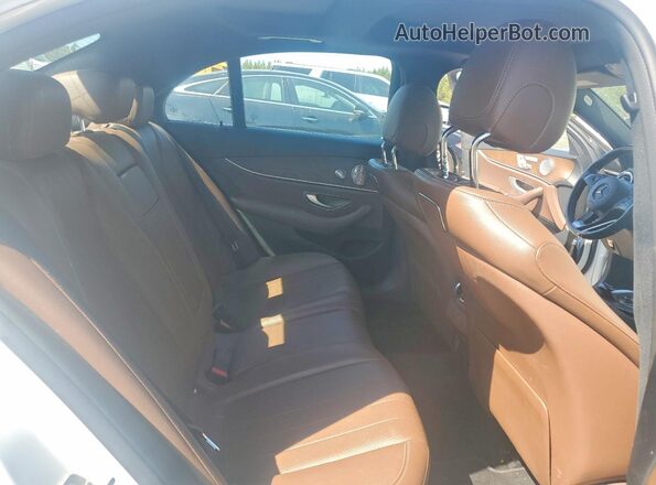 WDDZF4JB8JA443219 2018 MERCEDES-BENZ E White 