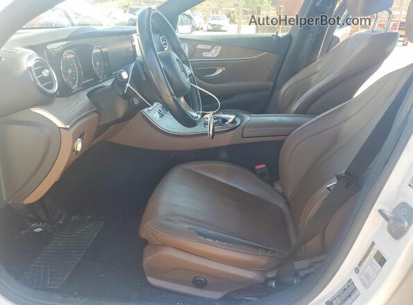 WDDZF4JB8JA443219 2018 MERCEDES-BENZ E White 