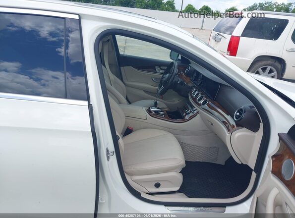 WDDZF4JB8KA573017 2019 MERCEDES-BENZ E-CLASS White Front interior view