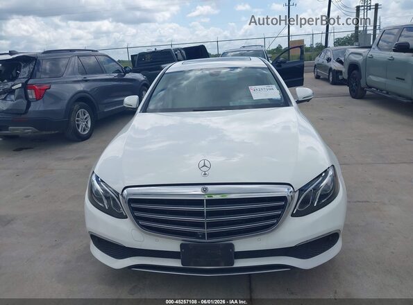 WDDZF4JB8KA573017 2019 MERCEDES-BENZ E-CLASS White Instrument cluster view
