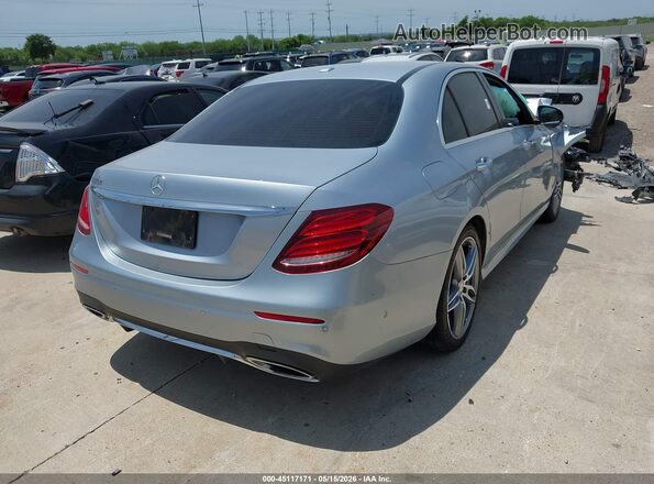 WDDZF4JB9HA194083 2017 MERCEDES-BENZ E-CLASS Silver Trasero derecho