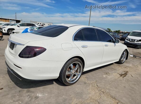 WDDZF4JB9HA243055 2017 MERCEDES-BENZ E Белый Задняя правая четверть
