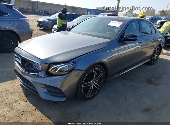 WDDZF4JB9KA686152 2019 MERCEDES-BENZ E-CLASS Gray 