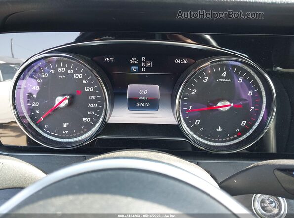 WDDZF4JB9KA686152 2019 MERCEDES-BENZ E-CLASS Gray 