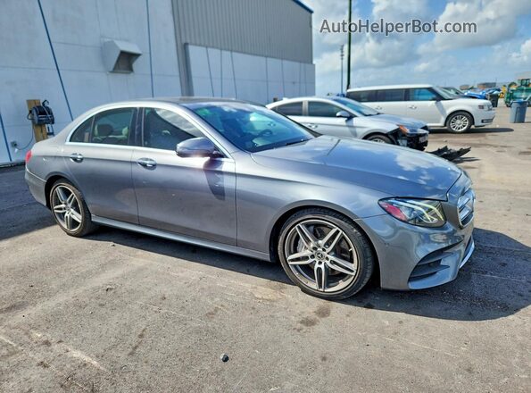 WDDZF4JBXJA473581 2018 MERCEDES-BENZ E Gray Przód prawy