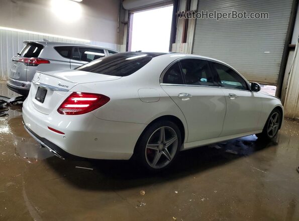 WDDZF4KB0HA062747 2017 MERCEDES-BENZ E White Trasero derecho
