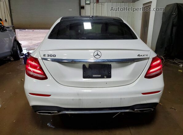 WDDZF4KB0HA062747 2017 MERCEDES-BENZ E White Vista trasera