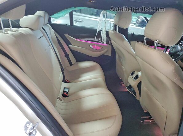 WDDZF4KB0HA062747 2017 MERCEDES-BENZ E White Vista de los asientos traseros