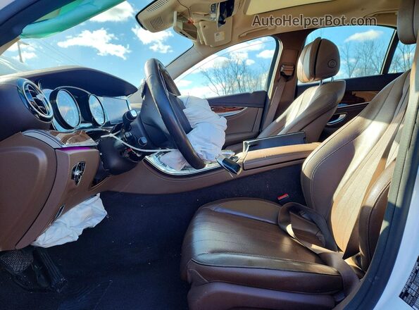 WDDZF4KB0HA073022 2017 MERCEDES-BENZ E White 