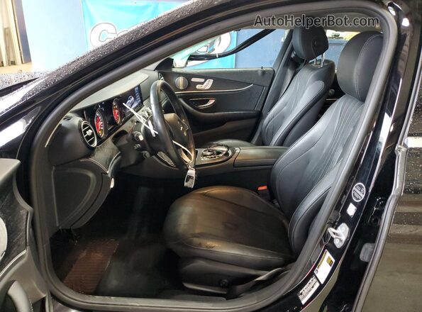 WDDZF4KB0JA371706 2018 MERCEDES-BENZ E Black Vista interior delantera