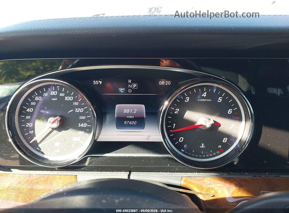 WDDZF4KB1HA164915 2017 MERCEDES-BENZ E-CLASS Серебряный Вид задних сидений