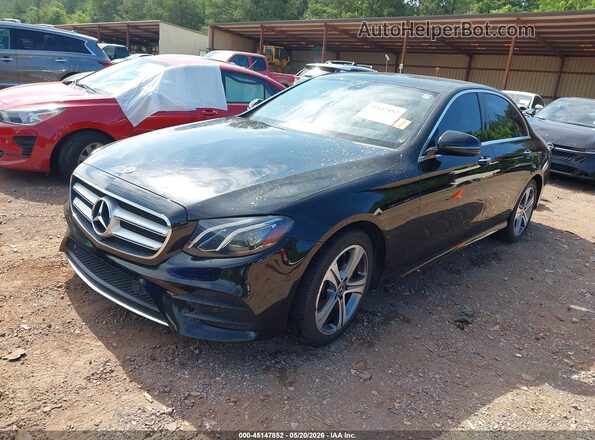 WDDZF4KB1JA296451 2018 MERCEDES-BENZ E-CLASS Черный Передняя левая четверть