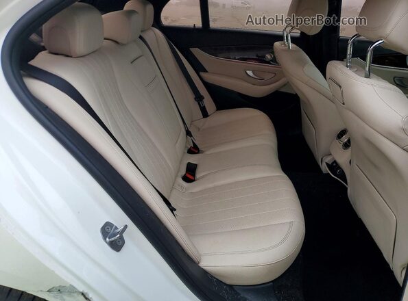 WDDZF4KB1JA301602 2018 MERCEDES-BENZ E White Հետևի նստատեղերի տեսք