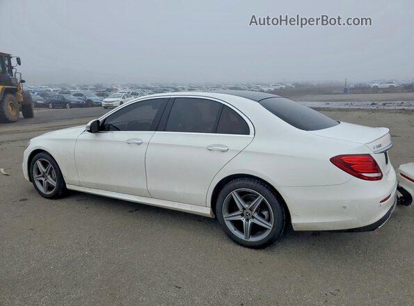 WDDZF4KB1JA301602 2018 MERCEDES-BENZ E White Հետևի ձախ