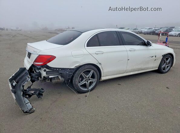WDDZF4KB1JA301602 2018 MERCEDES-BENZ E White Հետևի աջ