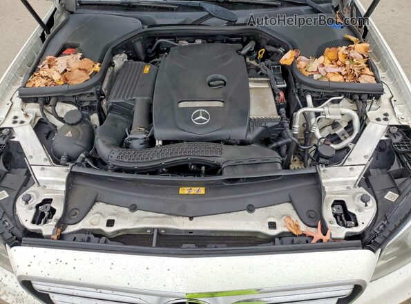 WDDZF4KB1JA301602 2018 MERCEDES-BENZ E White Սալոնի հետևի տեսք
