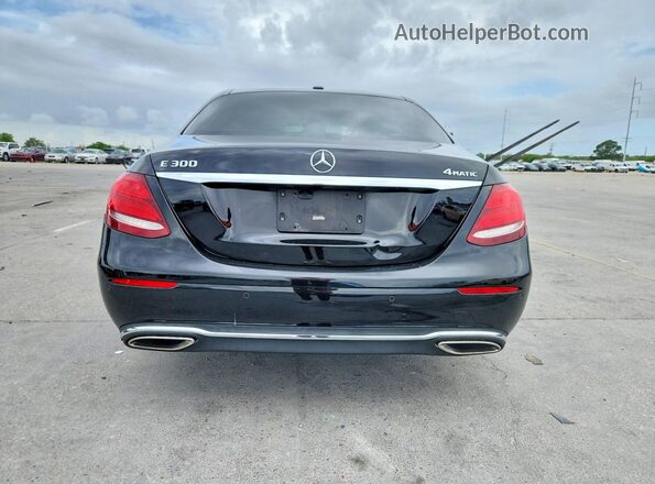 WDDZF4KB1JA302653 2018 MERCEDES-BENZ E Black Vista trasera