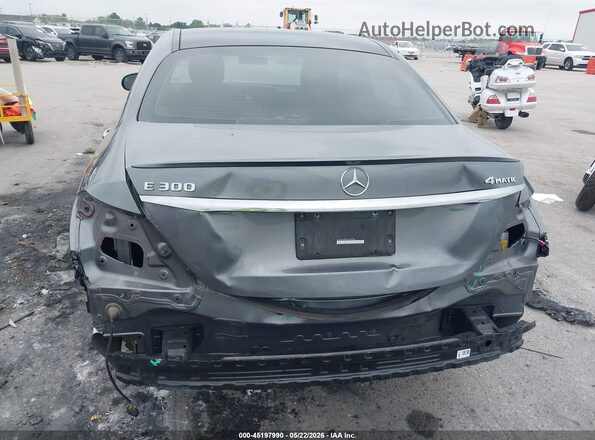 WDDZF4KB1JA378969 2018 MERCEDES-BENZ E-CLASS Серый Вид спереди