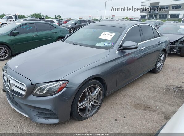 WDDZF4KB2HA036425 2017 MERCEDES-BENZ E-CLASS Gray Передня ліва чверть