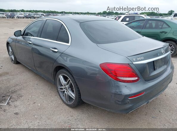 WDDZF4KB2HA036425 2017 MERCEDES-BENZ E-CLASS Gray Задня ліва чверть