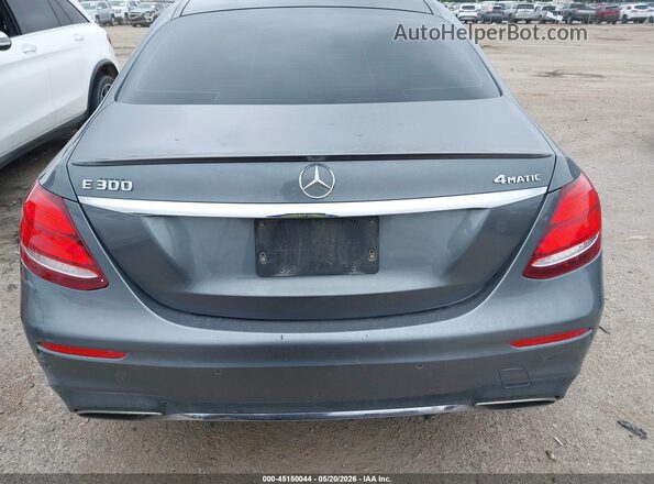 WDDZF4KB2HA036425 2017 MERCEDES-BENZ E-CLASS Gray 