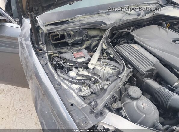 WDDZF4KB2HA054665 2017 MERCEDES-BENZ E-CLASS Gray Вид задньої частини салону