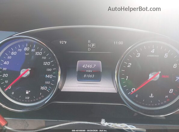 WDDZF4KB2HA188009 2017 MERCEDES-BENZ E-CLASS White Widok tylnych siedzeń
