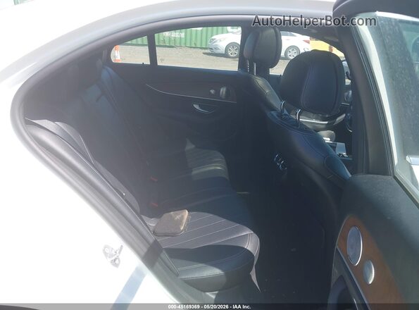 WDDZF4KB2HA188009 2017 MERCEDES-BENZ E-CLASS White Widok naklejki z numerem VIN