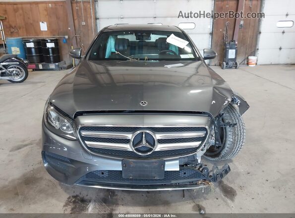WDDZF4KB3HA207862 2017 MERCEDES-BENZ E-CLASS Gray Вид панелі приладів