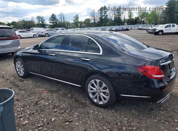 WDDZF4KB3HA219784 2017 MERCEDES-BENZ E Black Tył lewy