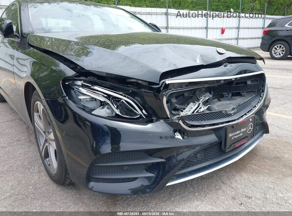 WDDZF4KB3JA347593 2018 MERCEDES-BENZ E-CLASS Black Вид спереду