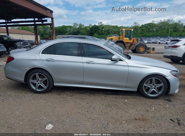 WDDZF4KB4HA030254 2017 MERCEDES-BENZ E-CLASS Gray Rear interior view