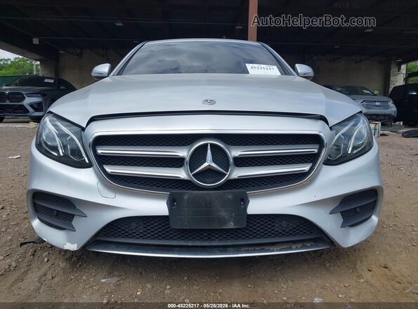 WDDZF4KB4HA030254 2017 MERCEDES-BENZ E-CLASS Gray Instrument cluster view
