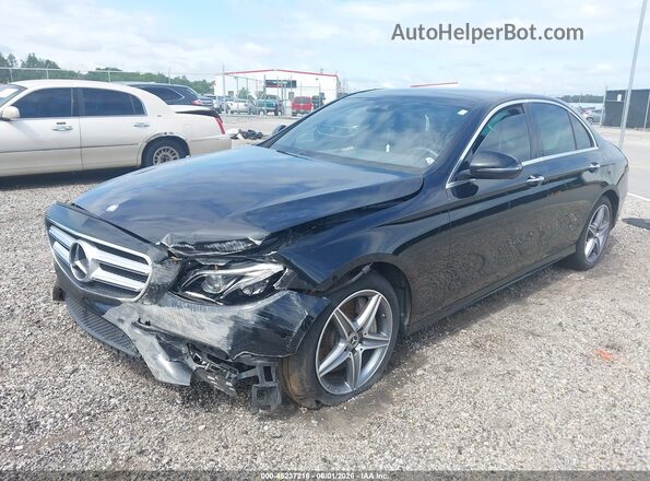 WDDZF4KB5HA080905 2017 MERCEDES-BENZ E-CLASS Черный Передняя левая четверть