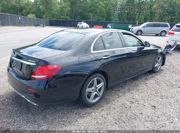 WDDZF4KB5HA080905 2017 MERCEDES-BENZ E-CLASS Черный Задняя правая четверть
