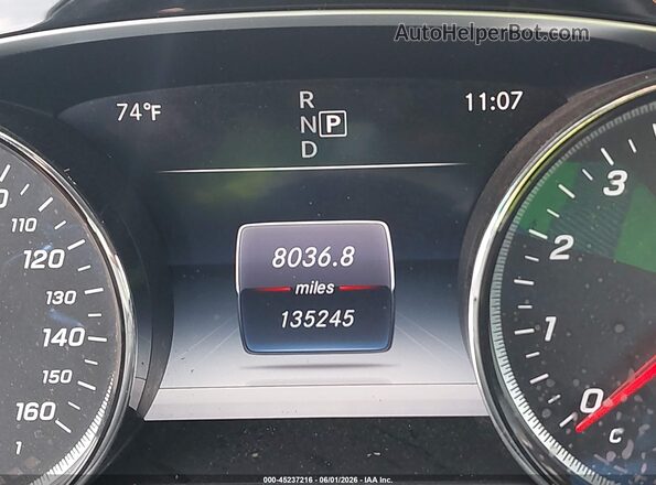 WDDZF4KB5HA080905 2017 MERCEDES-BENZ E-CLASS Черный Панорамный вид салона 360°