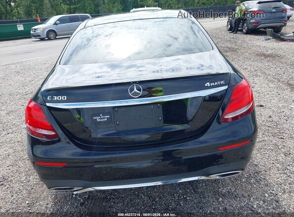 WDDZF4KB5HA080905 2017 MERCEDES-BENZ E-CLASS Черный 
