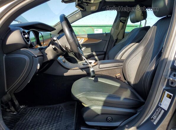 WDDZF4KB5KA662669 2019 MERCEDES-BENZ E Gray Front interior view