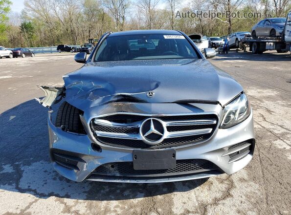WDDZF4KB5KA662669 2019 MERCEDES-BENZ E Gray Front view