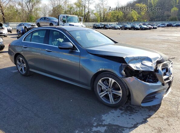 WDDZF4KB5KA662669 2019 MERCEDES-BENZ E Gray Front right