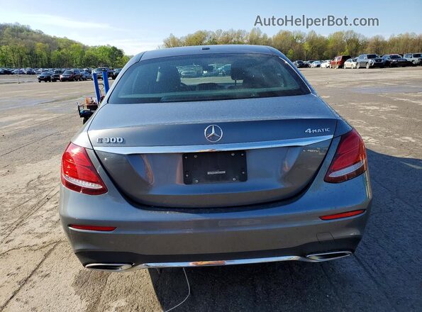 WDDZF4KB5KA662669 2019 MERCEDES-BENZ E Gray Rear view