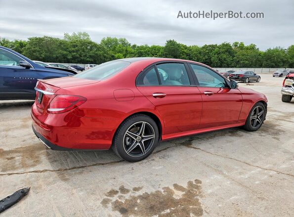 WDDZF4KB6JA336541 2018 MERCEDES-BENZ E Red Tył prawy
