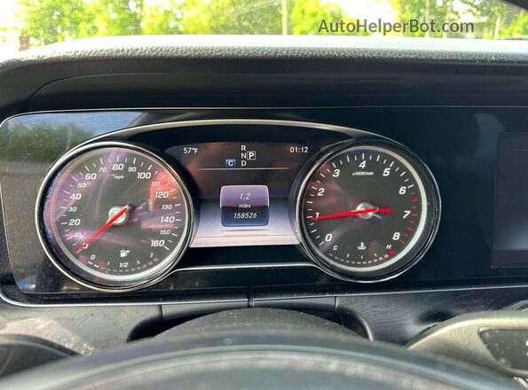 WDDZF4KB7HA028160 2017 MERCEDES-BENZ E Green 